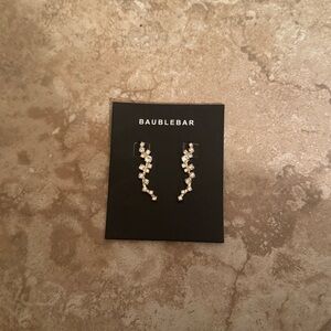 NEW WITH TAGS: BaubleBar Gold Dangle Earrings